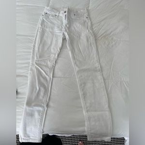 White Hudson jeans